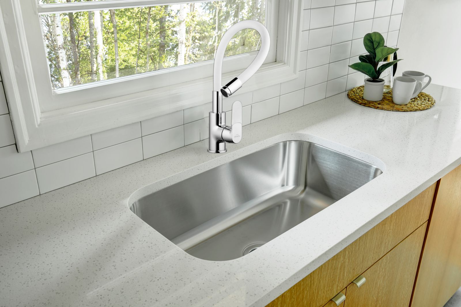 Modern,Kitchen,Interior,With,A,Window