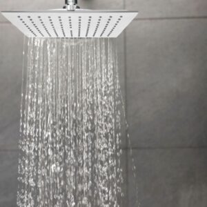 Shower,Head,With,Water,Stream.