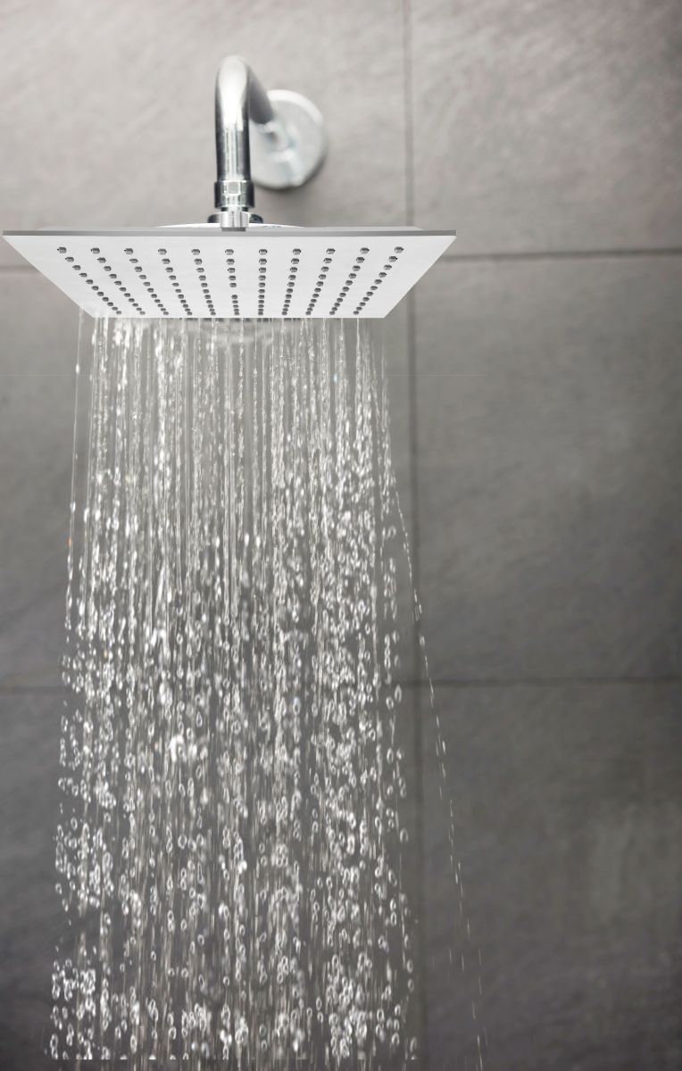 Shower,Head,With,Water,Stream.