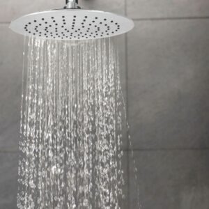 Shower,Head,With,Water,Stream.