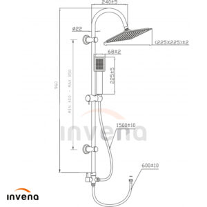 AU-30-001 SHOWRE COLUMN FLORINA schita