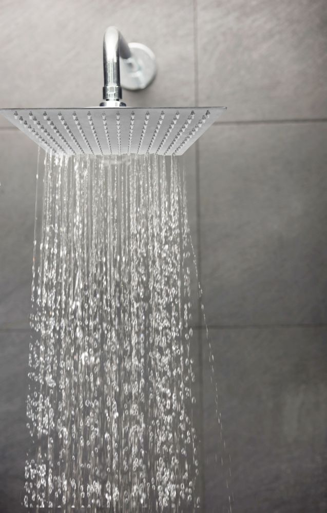 Shower,Head,With,Water,Stream.