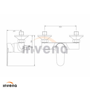 BN-94-001 Shower mixer ESLA schita