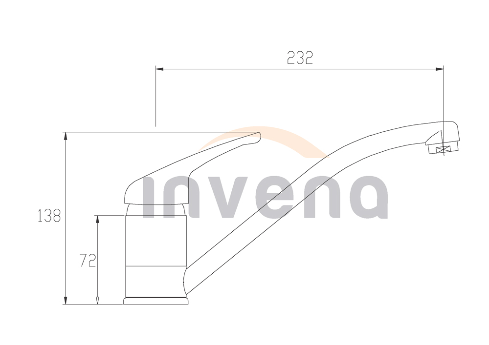 BZ-05-001 Kitchen mixer PEREA schita
