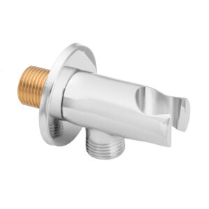 Conector unghiular de duș Invena crom Accesorii Lavare.ro