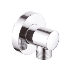 Conector de duș unghiular Invena rotund Accesorii Lavare.ro