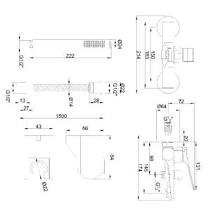baterie-cada-neri-cupru-BW-P1-014-L-schita