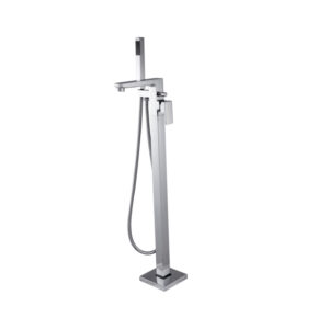 Baterie pentru cadă freestanding Invena PAROS crom Baterii cadă Lavare.ro