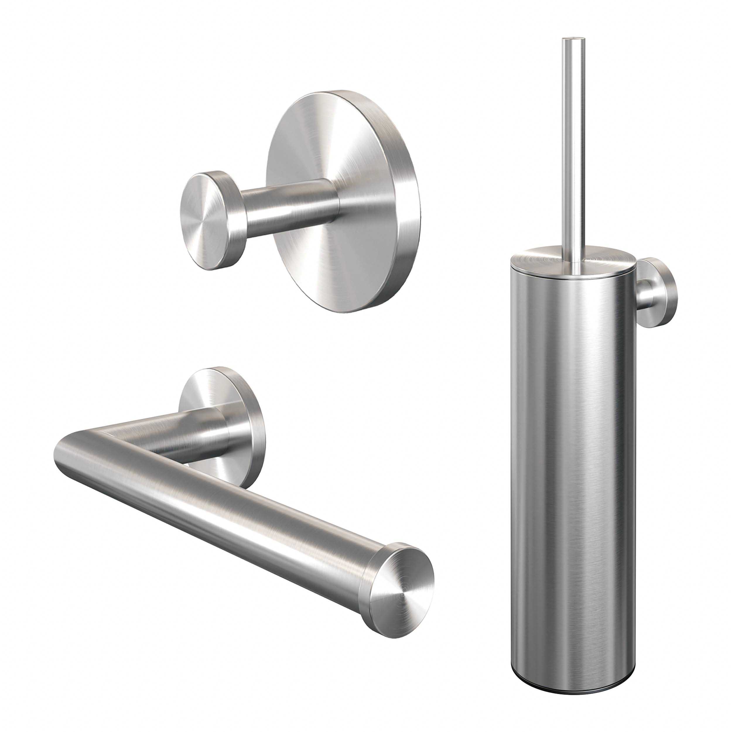 Set de accesorii 3 în 1 din otel inoxidabil Brauer