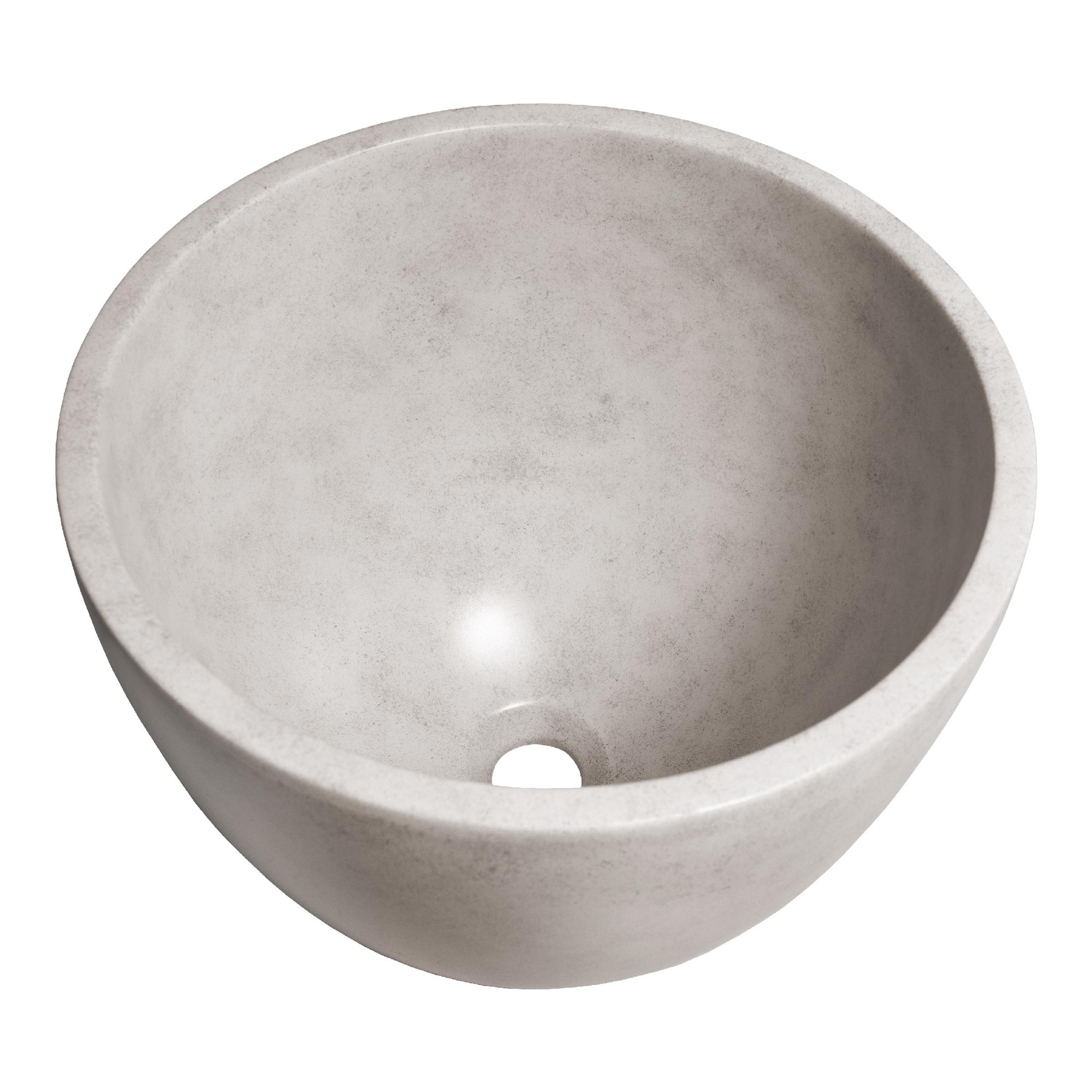 Lavoar înalt de blat rotund Brauer iChoice Beton Verhoogd cu aspect de beton finisat 36 cm