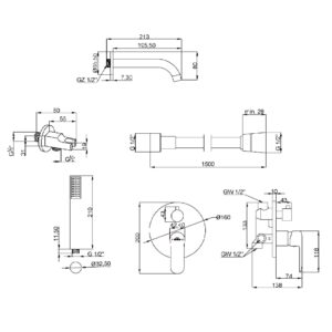 BS-90-W12-A schita tehnica