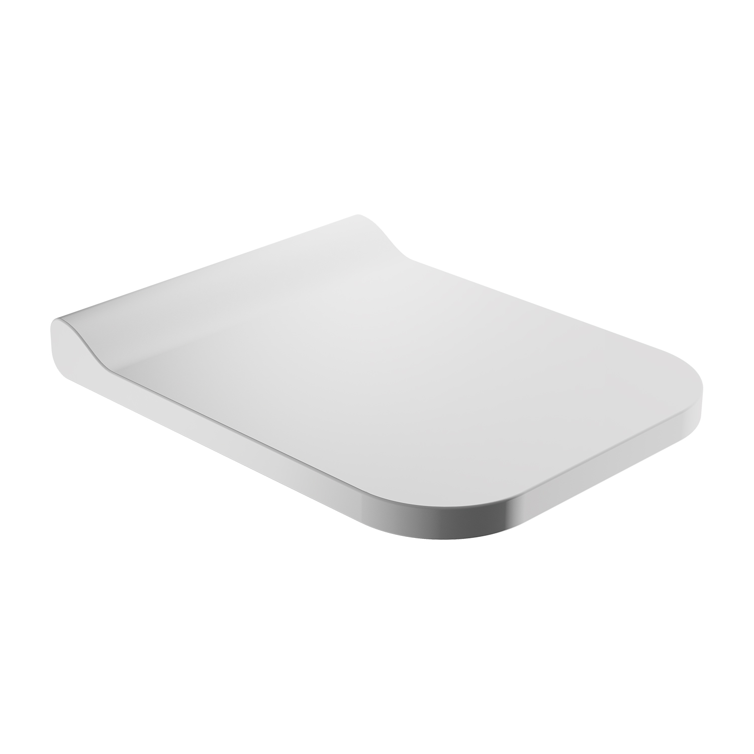 Capac WC soft-close Omnires Fontana alb Capace WC Lavare.ro