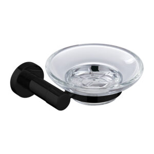 Savoniera Omnires Modern Project negru mat Accesorii lavoar Lavare.ro