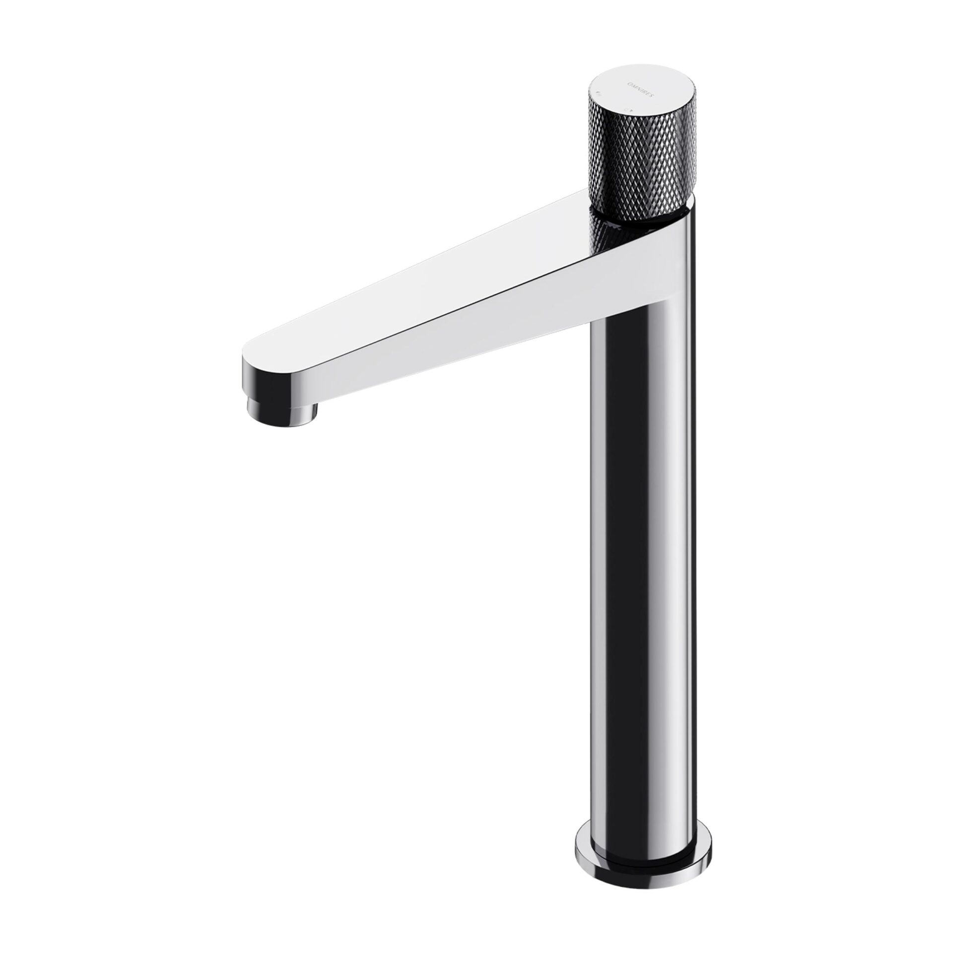 Baterie inalta lavoar Omnires Contour crom