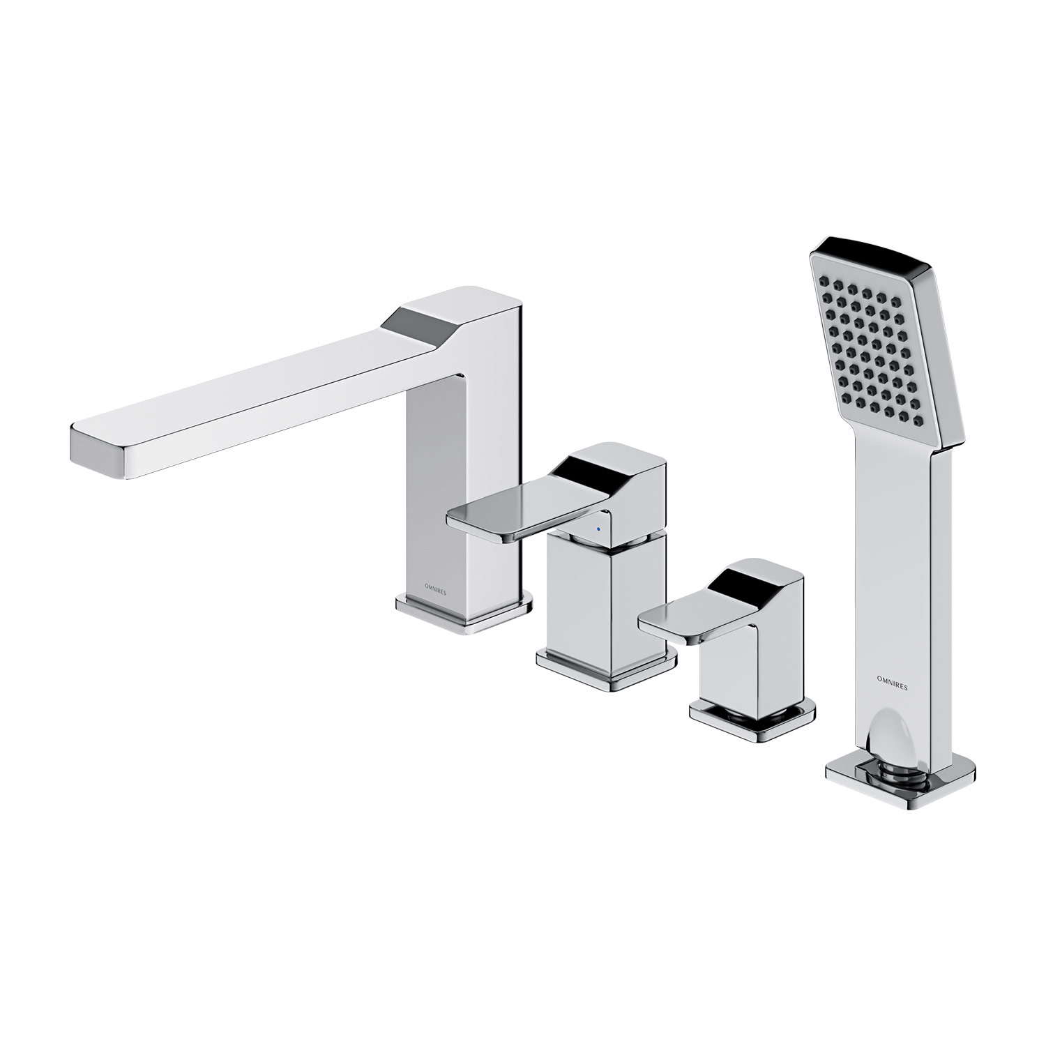 Baterie de cada/dus cu 4 elemente Omnires Slide