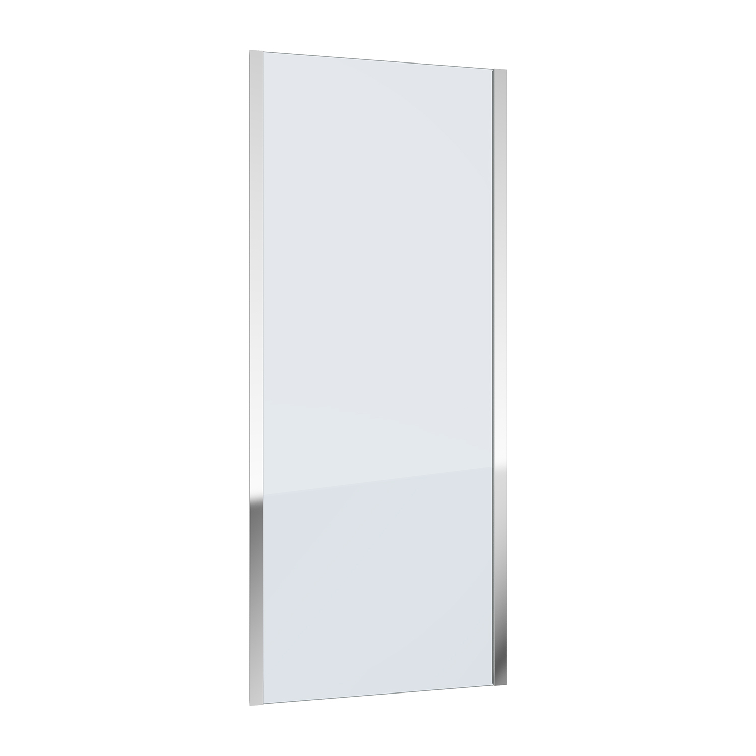 Paravan cabina de dus, perete lateral Omnires Bronx 80 cm sticla 6 mm crom/transparent
