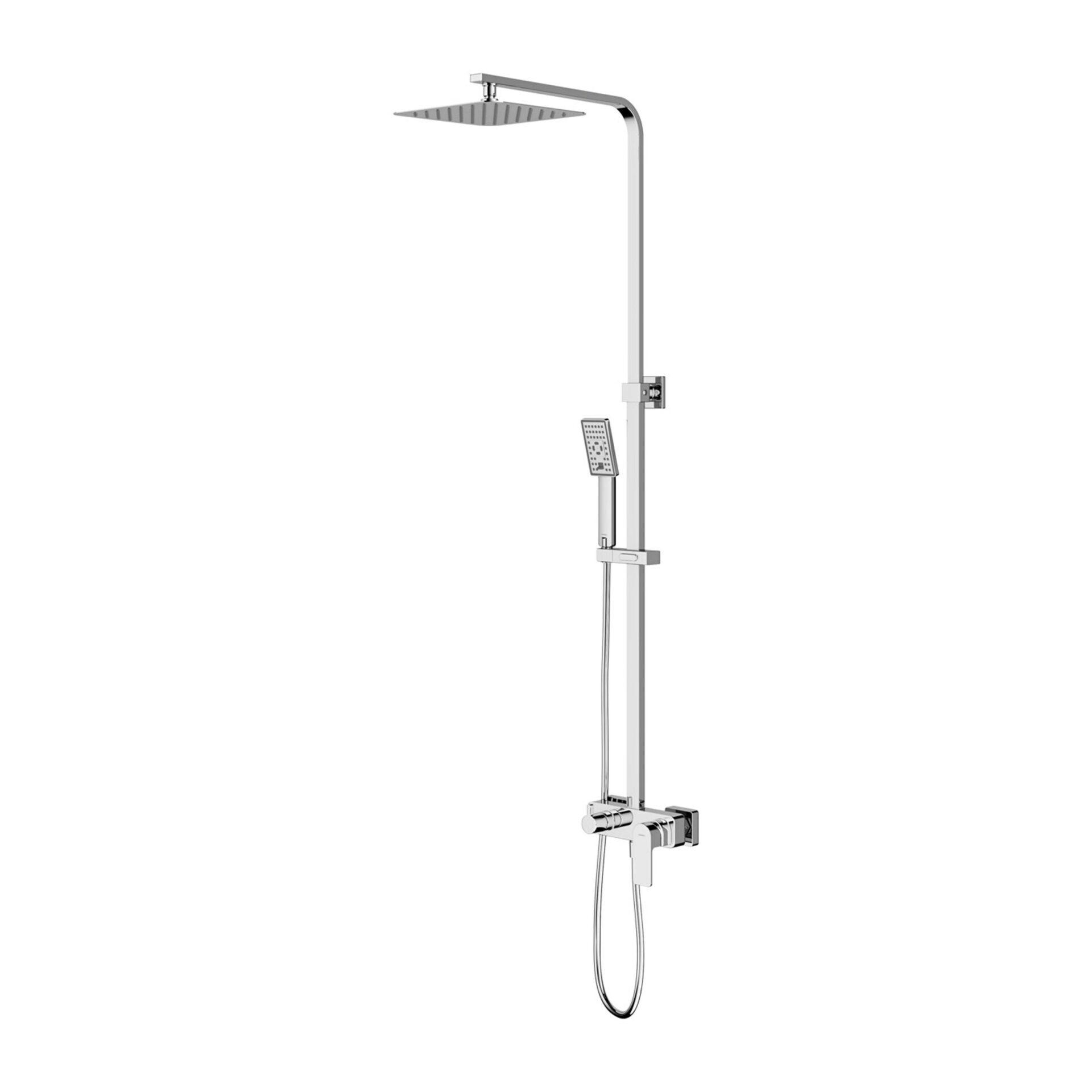 Coloana de dus cu baterie dubla comanda Omnires Baretti