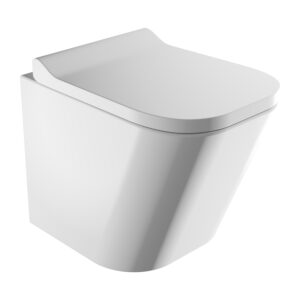 Vas WC suspendat rimless cu capac softclose Omnires Fontana alb Vase WC și vase bideu Lavare.ro