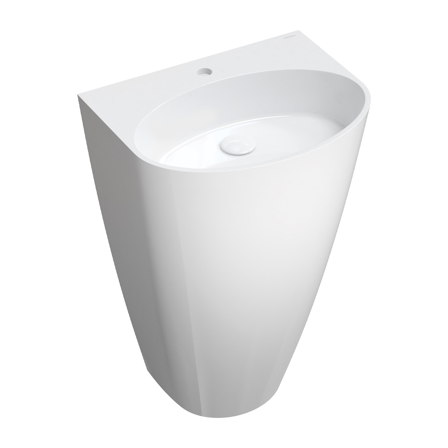 Lavoar freestanding Omnires Siena M+ alb 55 cm