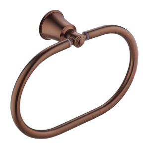 Suport prosop inelar cupru antichizat Omnires Art Line Accesorii Lavare.ro
