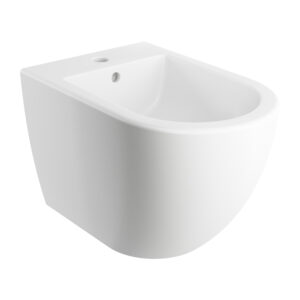 Bideu suspendat alb mat Omnires Ottawa 54×36.5 cm Vase WC și vase bideu Lavare.ro