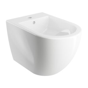 Bideu suspendat alb Omnires Ottawa 54×36.5 cm Vase WC și vase bideu Lavare.ro