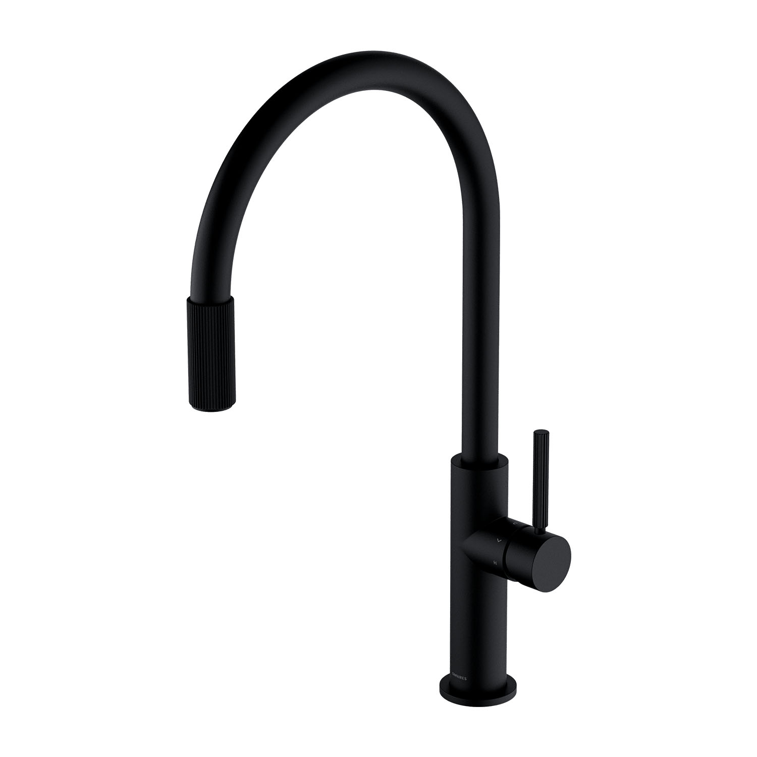 Baterie bucatarie cu sistem filtrare D1 negru mat Omnires Switch