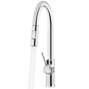 BZ-40-U01-S Bateried e bucatarie cu dus extractabil crom p7