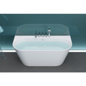 Cada freestanding din compozit Rune Hermod 170×80 cm Căzi Freestanding Lavare.ro