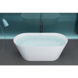 Cada freestanding din compozit Rune Kvasir 165×75 cm Căzi Freestanding Lavare.ro