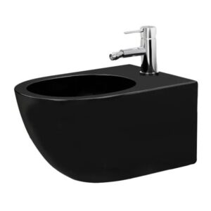 Bideu suspendat negru mat Rune Ivaldi Vase WC și vase bideu Lavare.ro