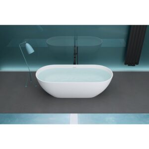 Cada freestanding din compozit Rune Var 150×75 cm Căzi Freestanding Lavare.ro