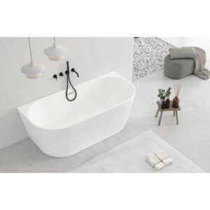 Cada freestanding Rune Birka BTW 160 x 75 cm Căzi Freestanding Lavare.ro